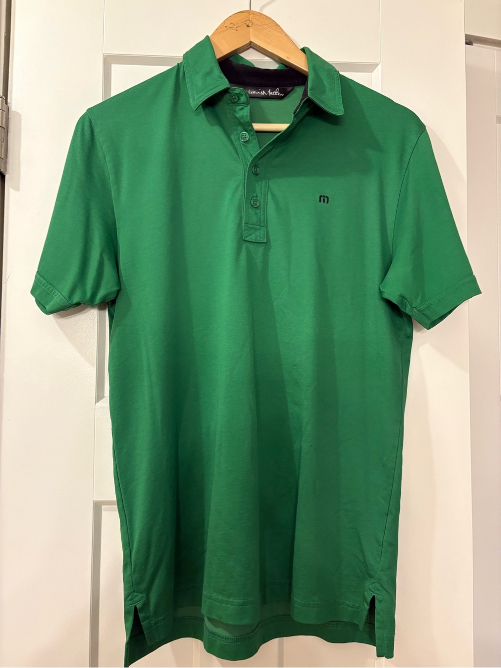 Travis Mathew Green Short-Sleeve Polo